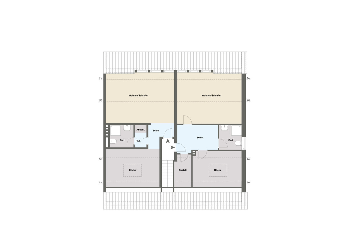 Dachgeschoss Wohnung Nr- 4-5