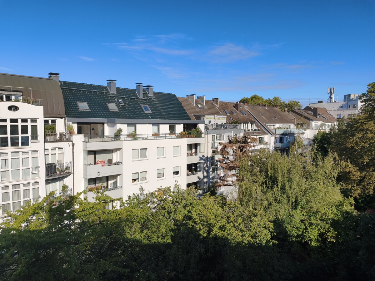 Ausblick Schlafzimmer